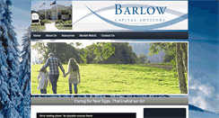 Desktop Screenshot of barlowcapitaladvisors.com